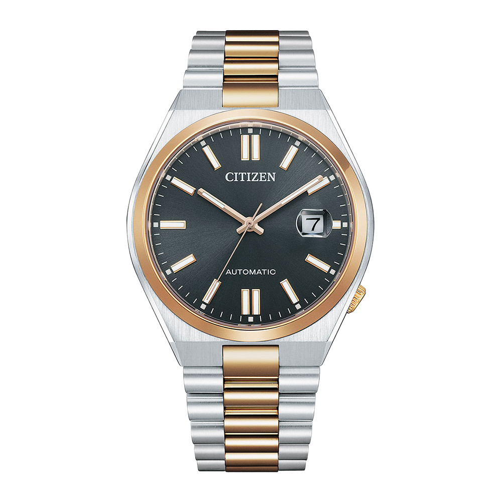 CITIZEN AUTOMATIC GENTS WATCH GREY DIAL - NJ0154-80H