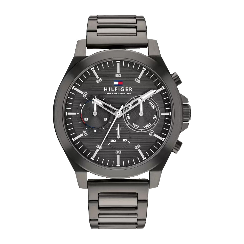 Tommy Hilfiger Grey Dial Stainless Steel Strap Watch for Men TH1710519