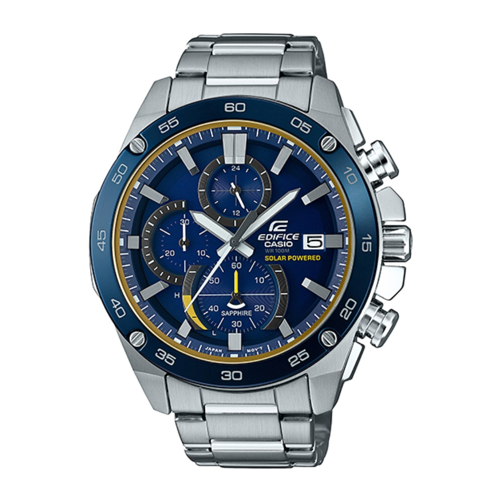 Solar Powered Chronograph EFS-S500DB-2AV
