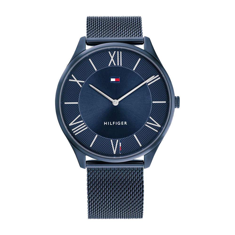 Tommy Hilfiger Blue Dial Blue Stainless Steel Strap Watch for Men TH1710514