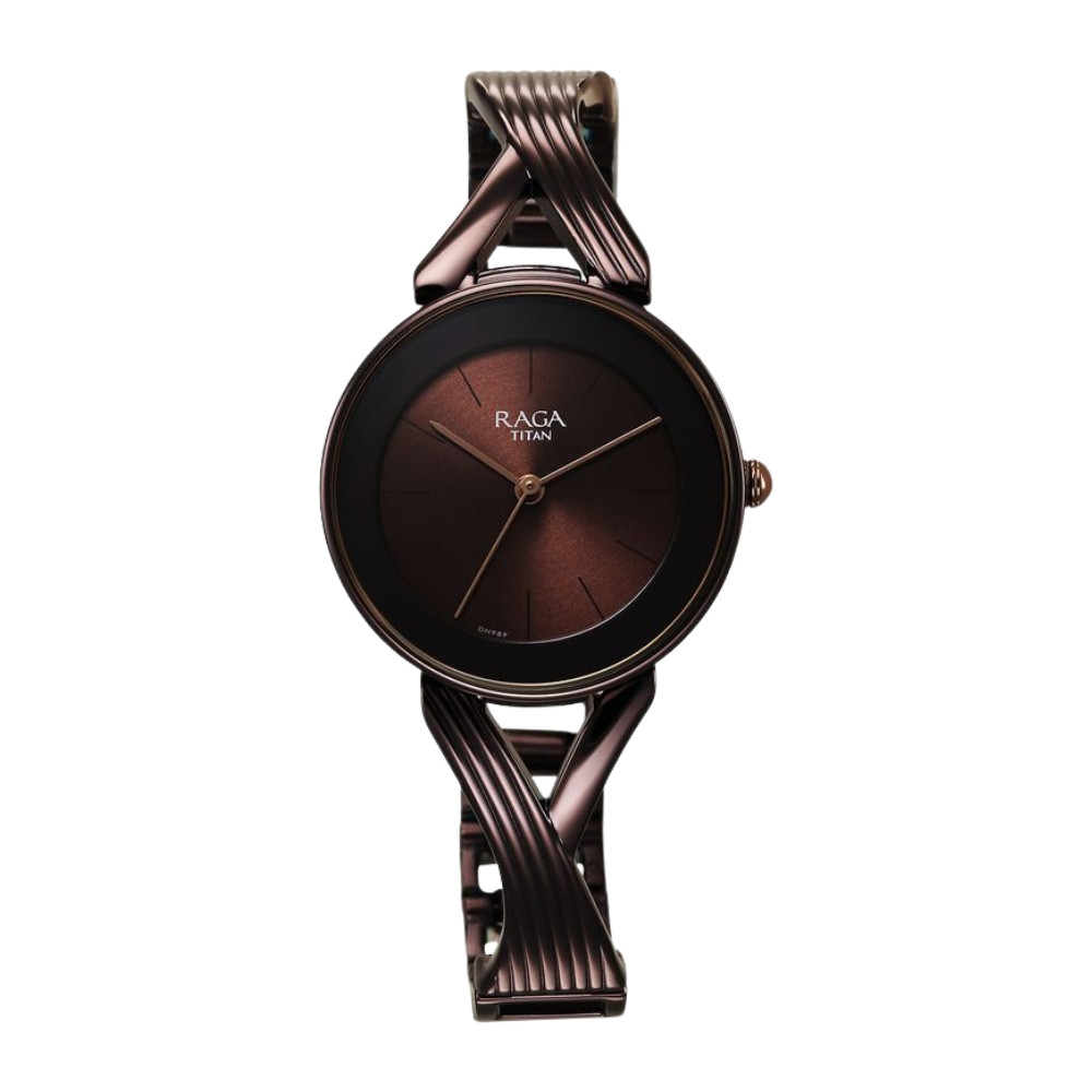 Stainless Steel Titan Ladies Watch New Model Titan Workwear Blue